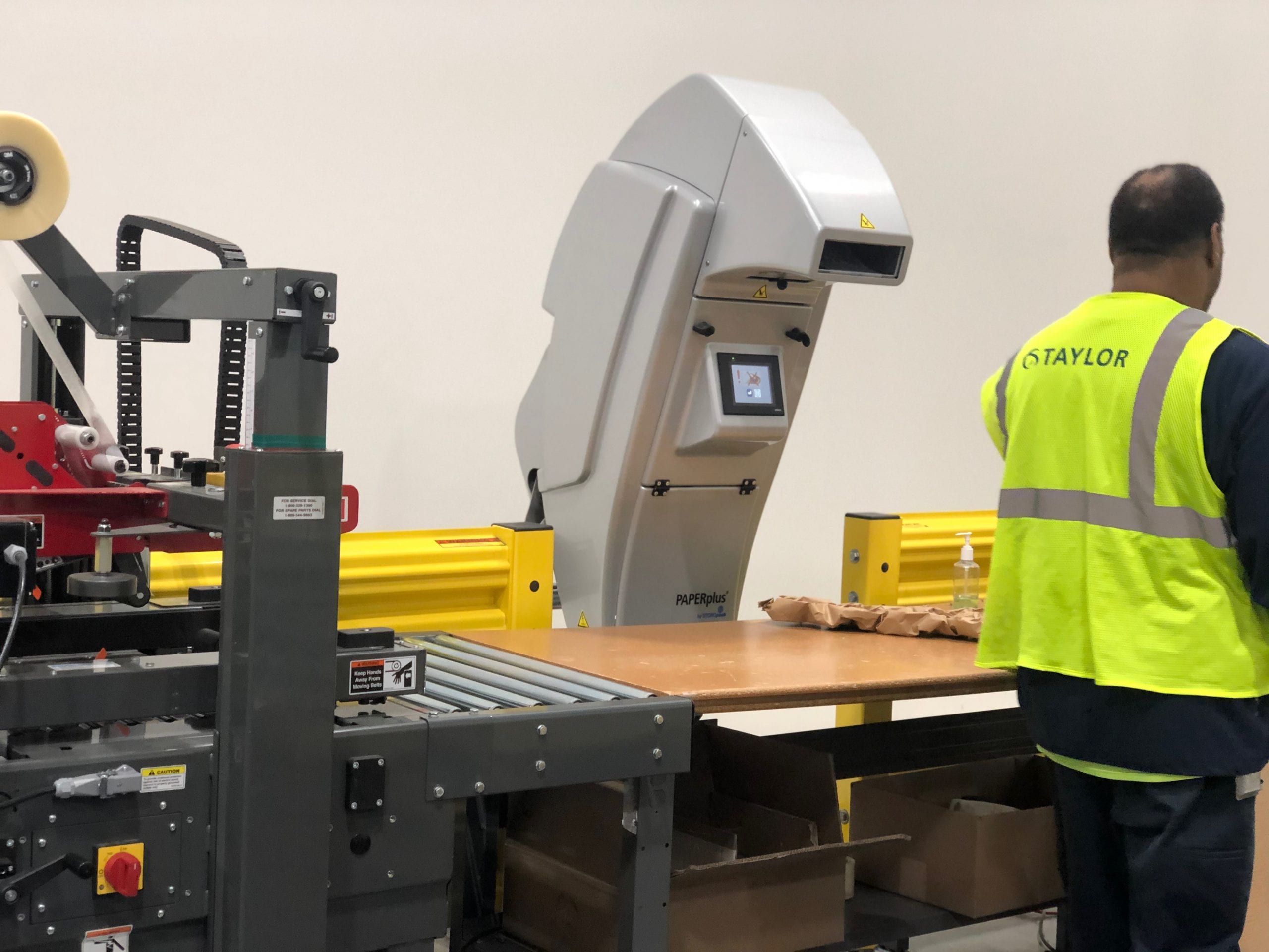Pick and pack order fulfillment at Taylor