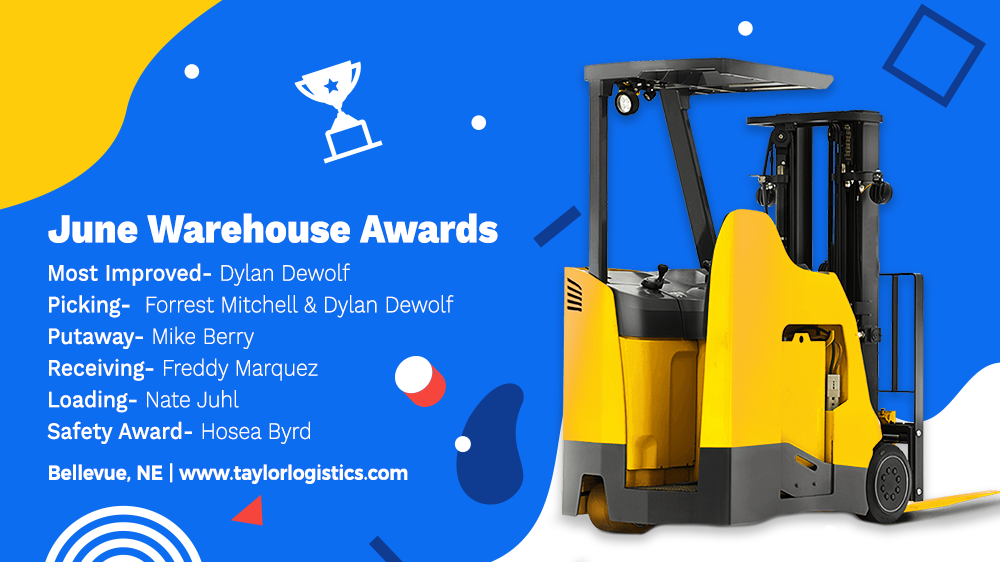 June Warehouse Awards