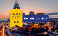 Taylor Amongst Greater Cincinnati’s Largest Logistics Firms