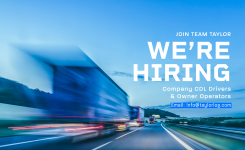 Hiring Owner Operators & Company CDL Drivers – Join Team Taylor