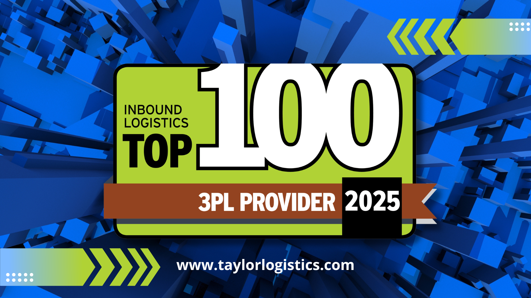 Inbound Logistics Top 100 3PL 2025