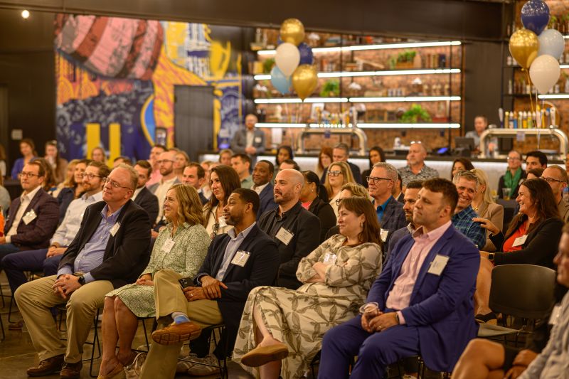 Leadership Cincinnati Class 49 graduates and guests gathered at the graduation celebration