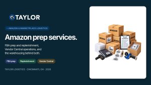Amazon Prep Services 3PL - Taylor Logistics Inc. Amazon Prep Services 3PL